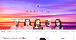 Desktop Screenshot of anandasouthbay.org